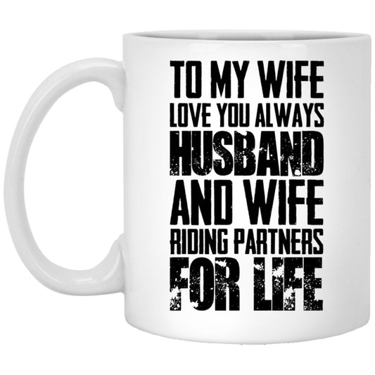 "To My Wife, Love You Always" Coffee Mug - Uniquethoughtful