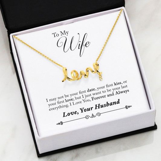 To my Wife Necklace - UniqueThoughtful