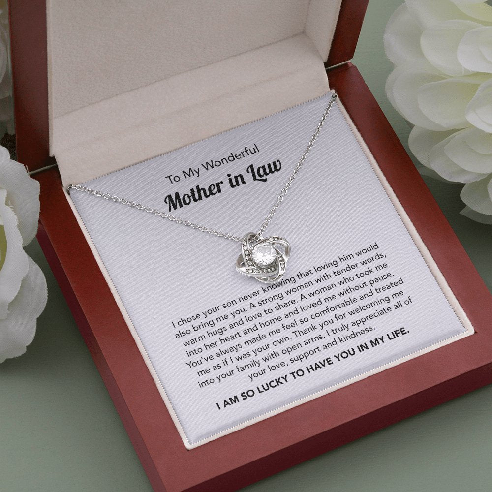 To My Wonderful Mother in Law - mother's day gift from Daughter in law - UniqueThoughtful