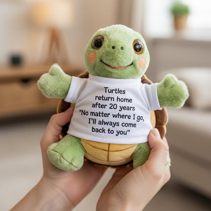 Turtle Promise Plush– I'll Always Come Back - Christmas Gift - UniqueThoughtful