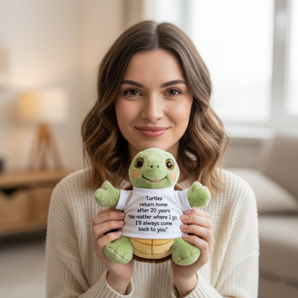 Turtle Promise Plush– I'll Always Come Back - Christmas Gift - UniqueThoughtful