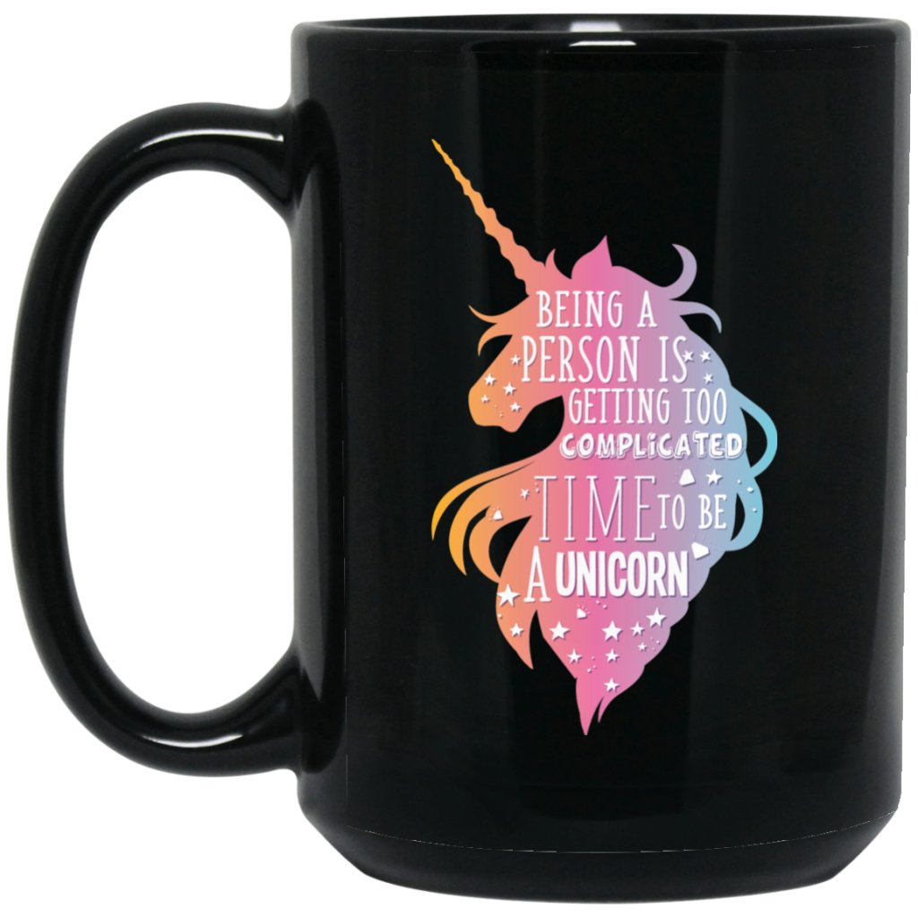 Unicorn Print Coffee Mug - UniqueThoughtful
