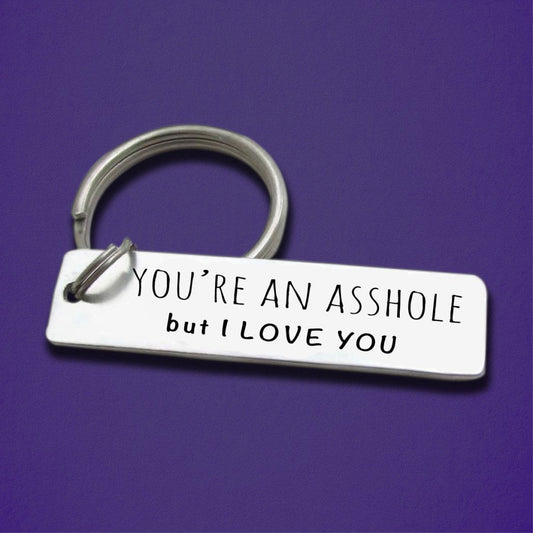 Valentine Day Gift - But I Love You keychain for Couple - Uniquethoughtful