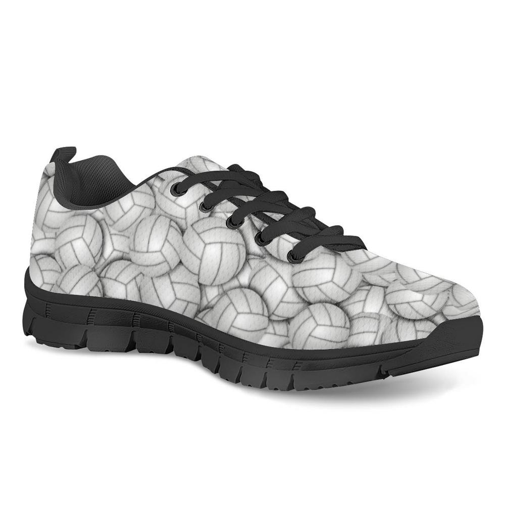 Volleyball Black Sneakers/Running Shoes - UniqueThoughtful