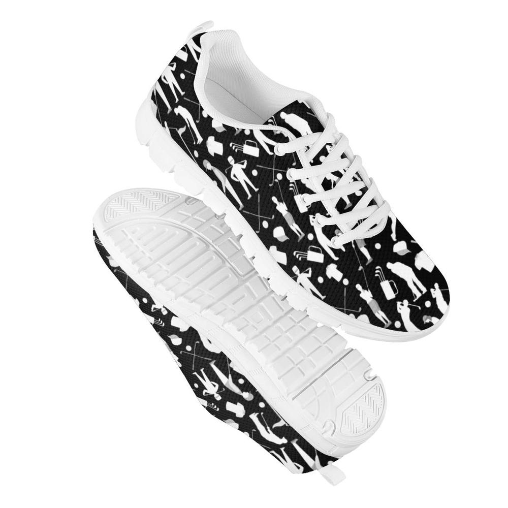 White Sneakers for Golf Lovers - Uniquethoughtful