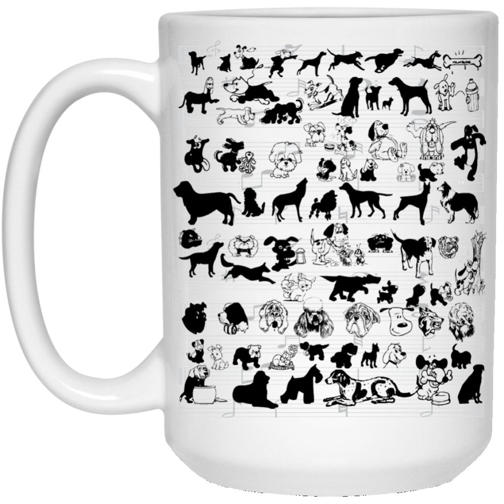 "World of Dogs" Coffee Mug - Uniquethoughtful