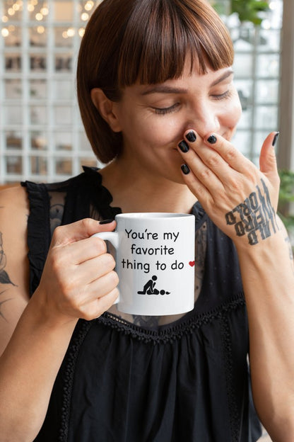 You Are My Favorite Coffee Mug__GB Temp - UniqueThoughtful