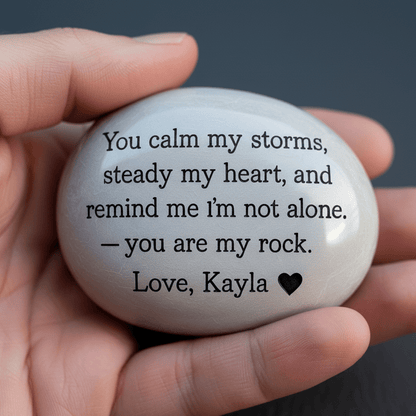 You Are My Rock - Custom Valentine's Gift - UniqueThoughtful