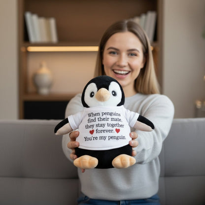 You're My Penguin Plush - Birthday, Anniversary, Christmas Gift - UniqueThoughtful