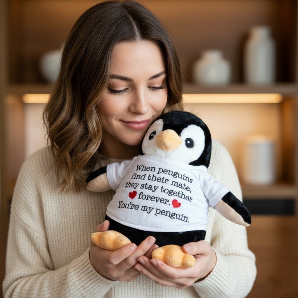 You're My Penguin Plush - Birthday, Anniversary, Christmas Gift - UniqueThoughtful
