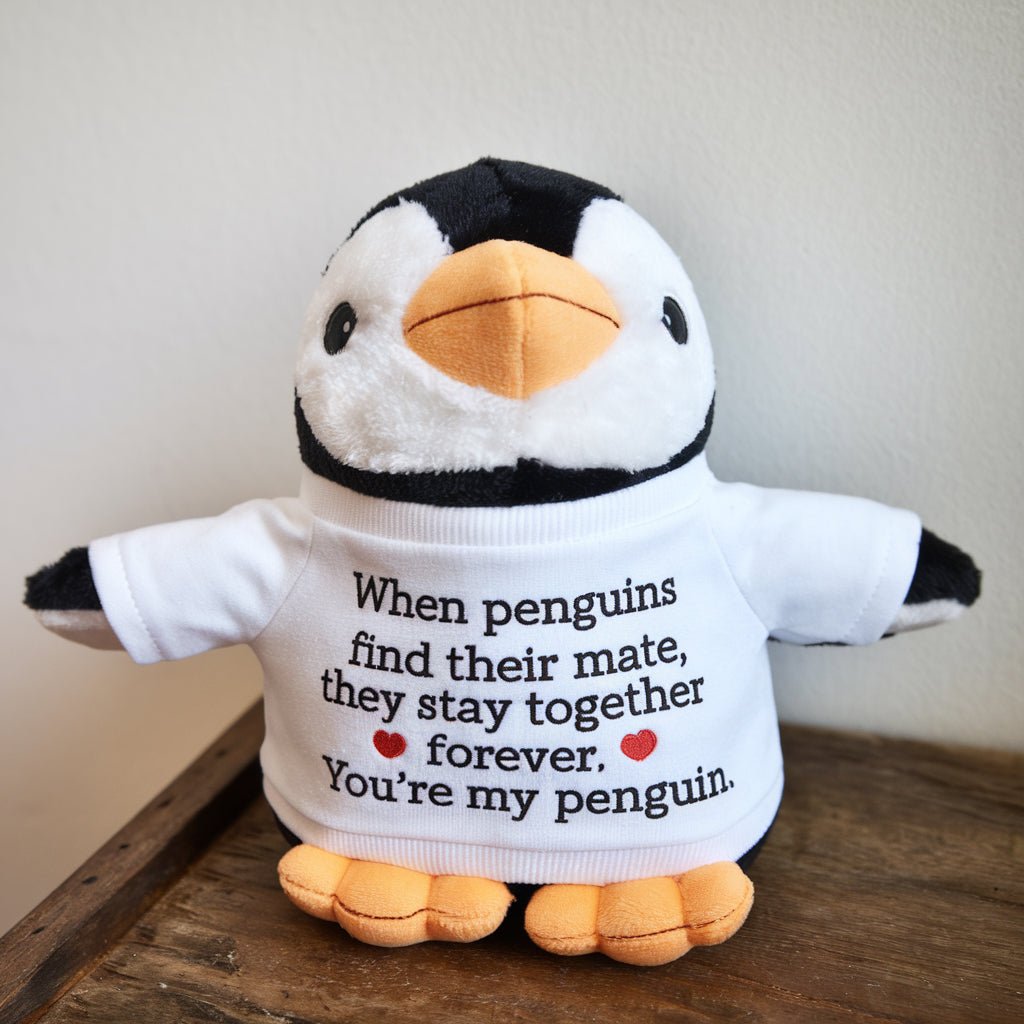 You're My Penguin Plush - Valentine's Gift - UniqueThoughtful