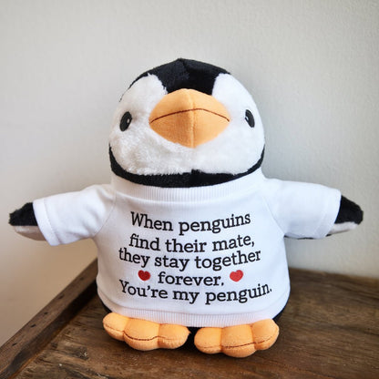 You're My Penguin Plush - Valentine's Gift - UniqueThoughtful