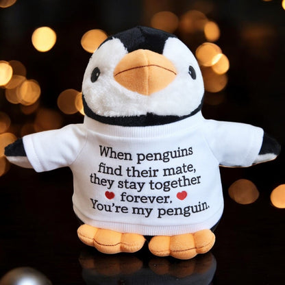 You're My Penguin Plush - Valentine's Gift - UniqueThoughtful
