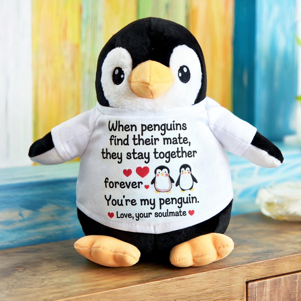 You're My Penguin Plush - Valentine's Gift For Soulmate - UniqueThoughtful