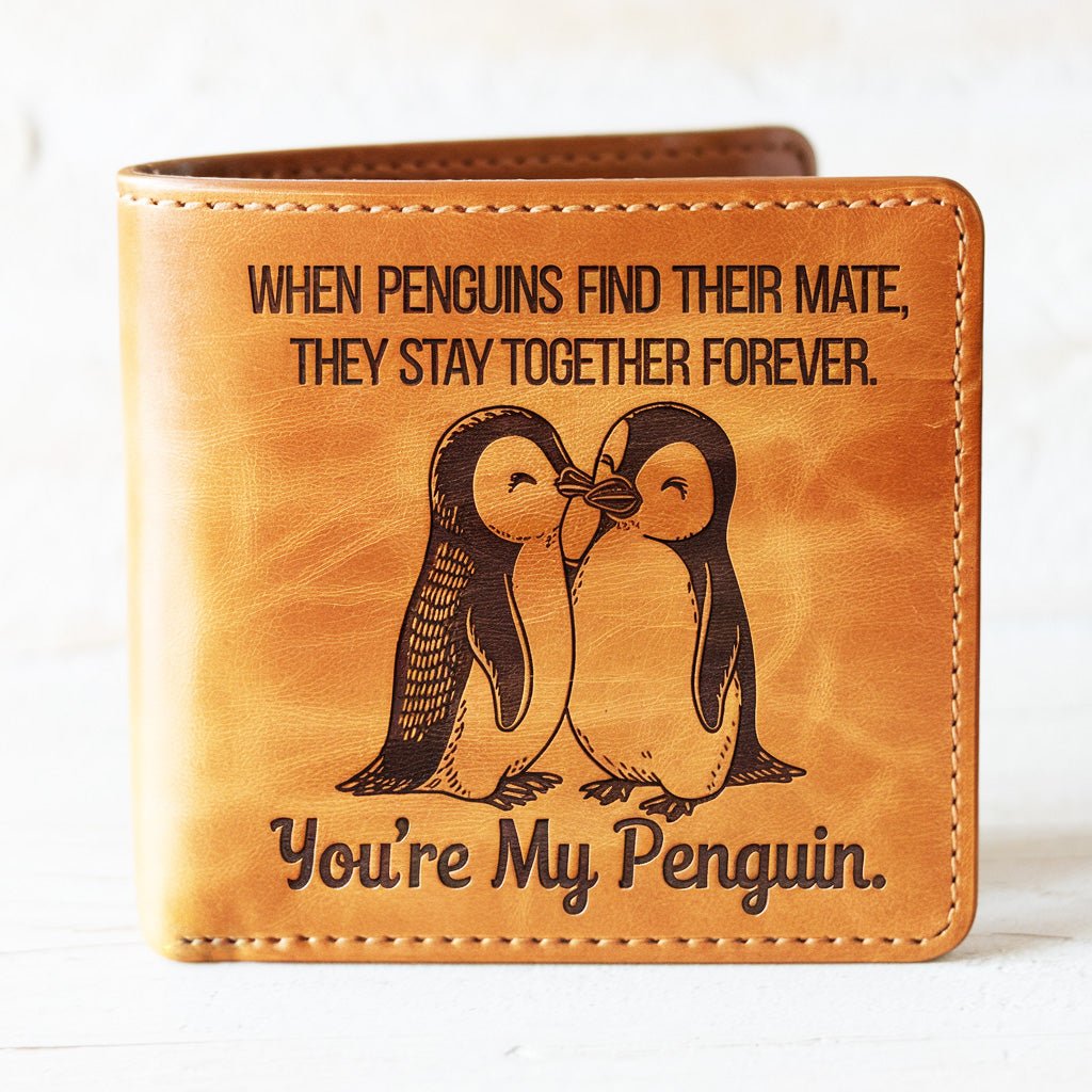 You're My Penguin Wallet Valentine's Gift - UniqueThoughtful