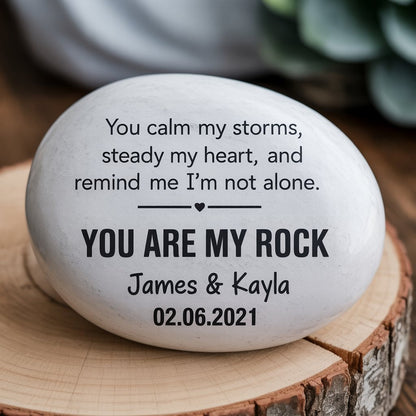 You're My Rock - Custom Valentine's Gift - UniqueThoughtful