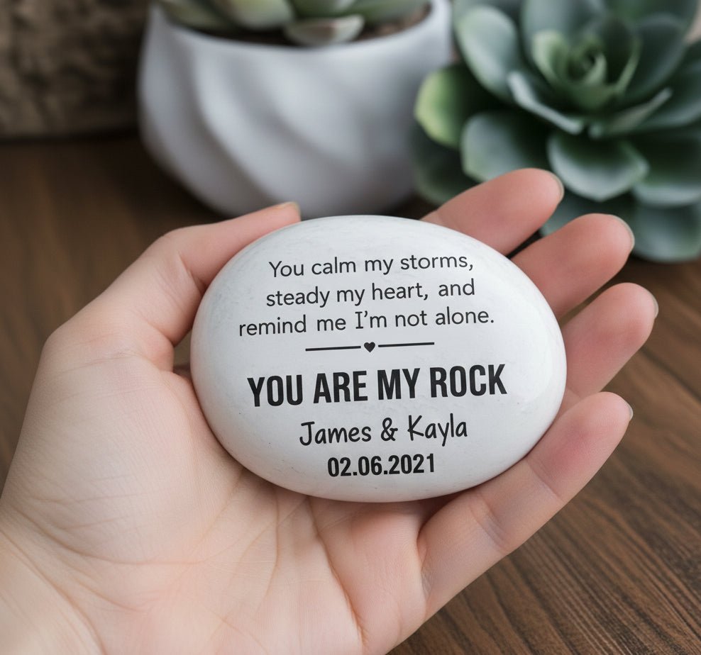 You're My Rock - Custom Valentine's Gift - UniqueThoughtful