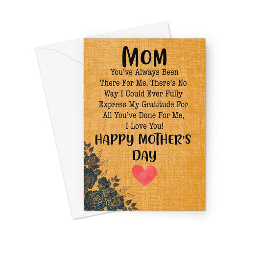 Mother's day greeting card - UniqueThoughtful