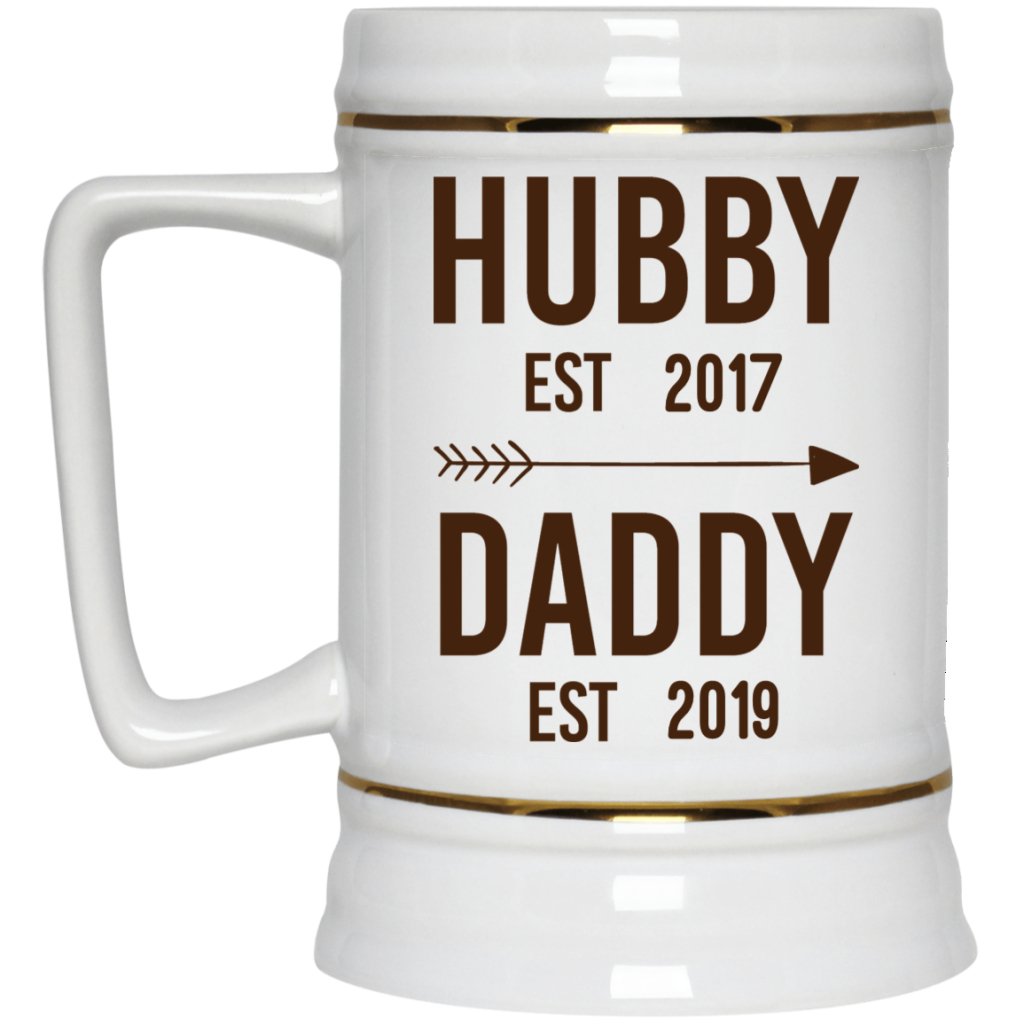 Personalized Beer Stein for New Dads, First Time Dad, Unique Gift for Dad, Being a new Dad, Father's Day Gift - UniqueThoughtful