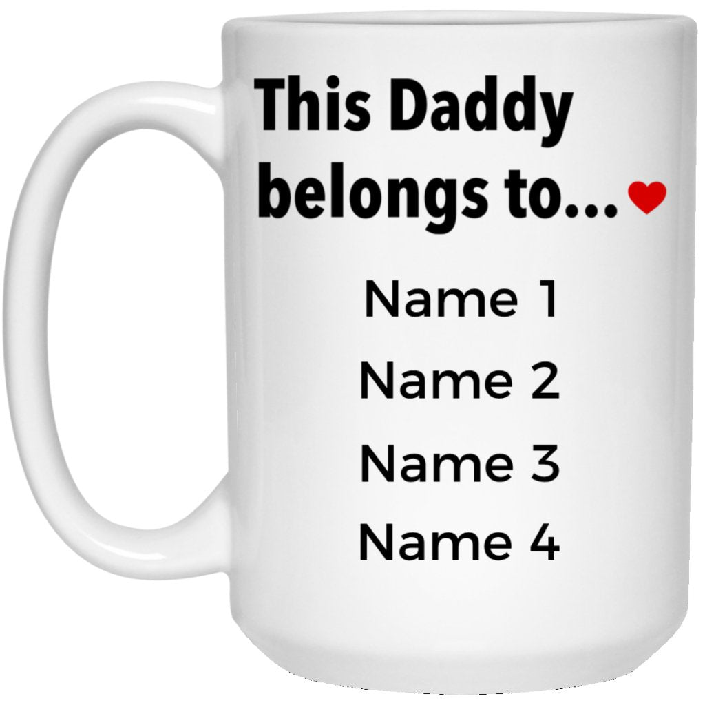 Personalized Father's day Mug - UniqueThoughtful