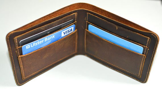 Personalized Genuine Leather Wallet - UniqueThoughtful