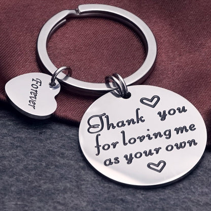 Thank you for loving me as your own - Mother's day gift - UniqueThoughtful