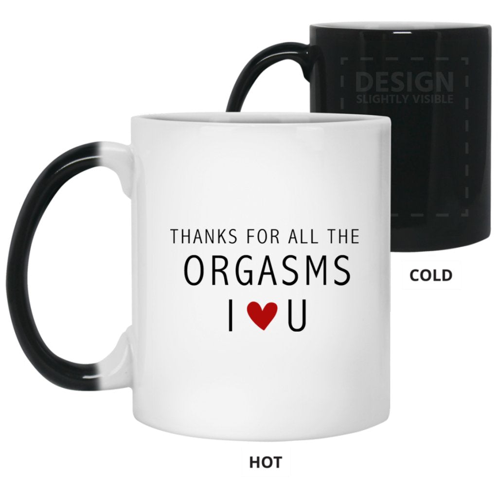 Thanks for Funny_Color Changing Coffee Mug - UniqueThoughtful