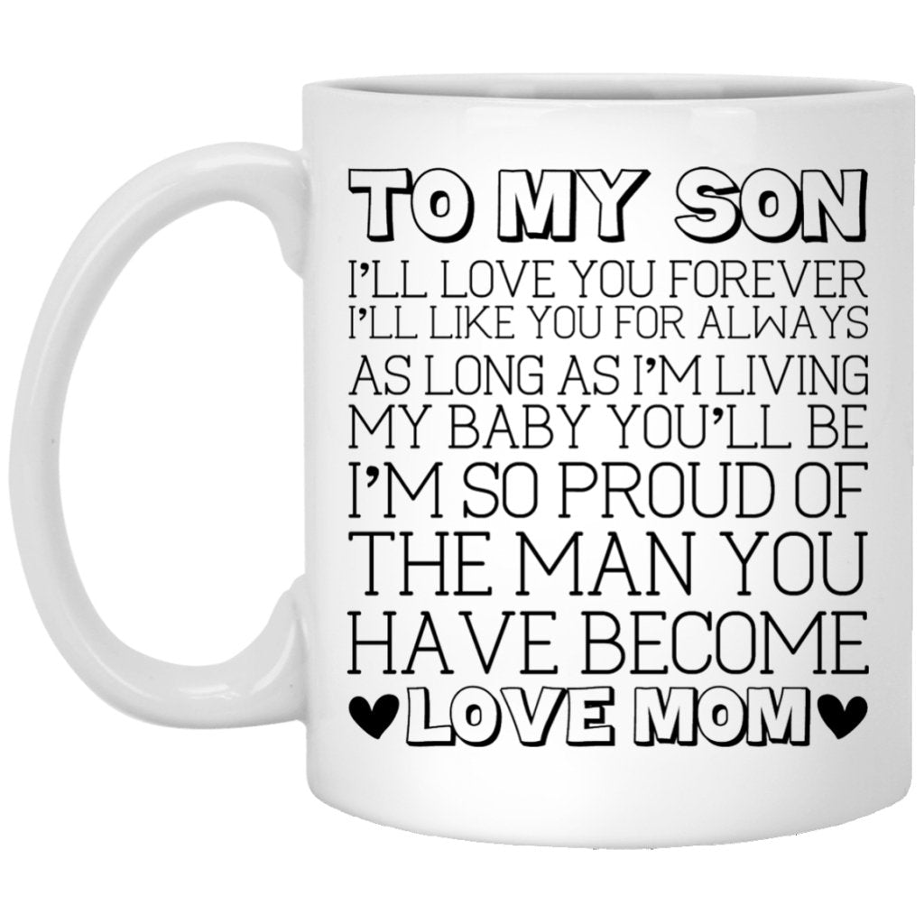 "To My Son" Coffee Mug - UniqueThoughtful