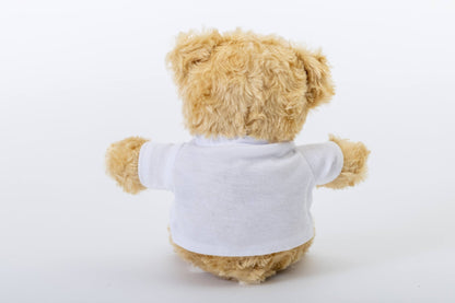 To My Soulmate Teddy Bear with T-Shirt - UniqueThoughtful