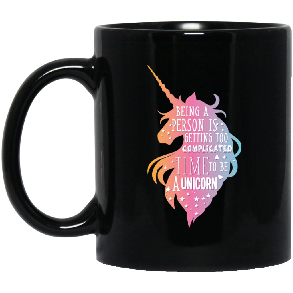 Unicorn Print Coffee Mug - UniqueThoughtful